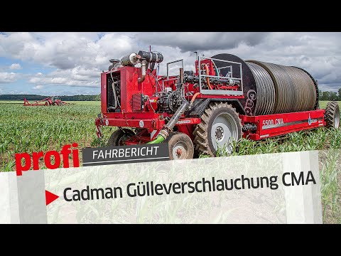Cadman Gülleverschlauchung CMA: Spezieller Kanadier | profi #Fahrbericht