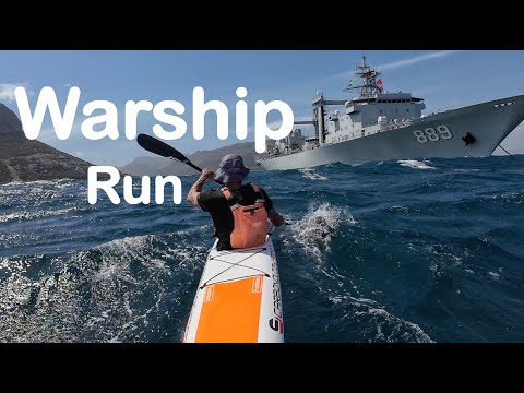 SURFSKI Warship Run