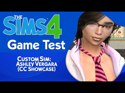 sims game cc download girl Ashley Vergara by Bonita100 Game Video Preview