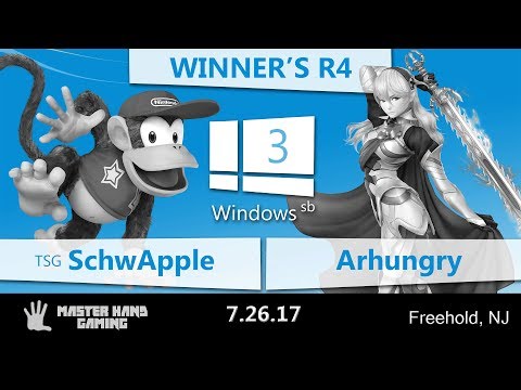 Windows SB 3 - TSG | SchwApple (Diddy Kong) vs. Arhungry (Corrin) - Winner's R4