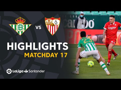 Highlights Real Betis vs Sevilla FC (1-1)