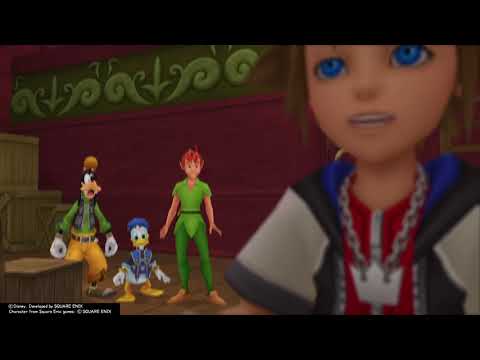 Kingdom Hearts Final Mix (PS4) Cutscene #125 Sora Happy about Finding Kairi