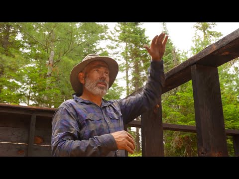 How and Why I'm Building a Wood Foundation and Basement for My Off-grid Log Cabin