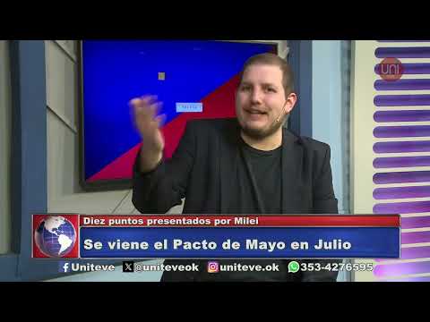 Se viene el Pacto de Mayo en julio