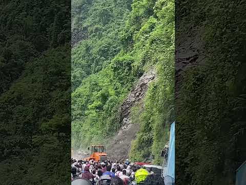 Landslide on NGT Munglin Road