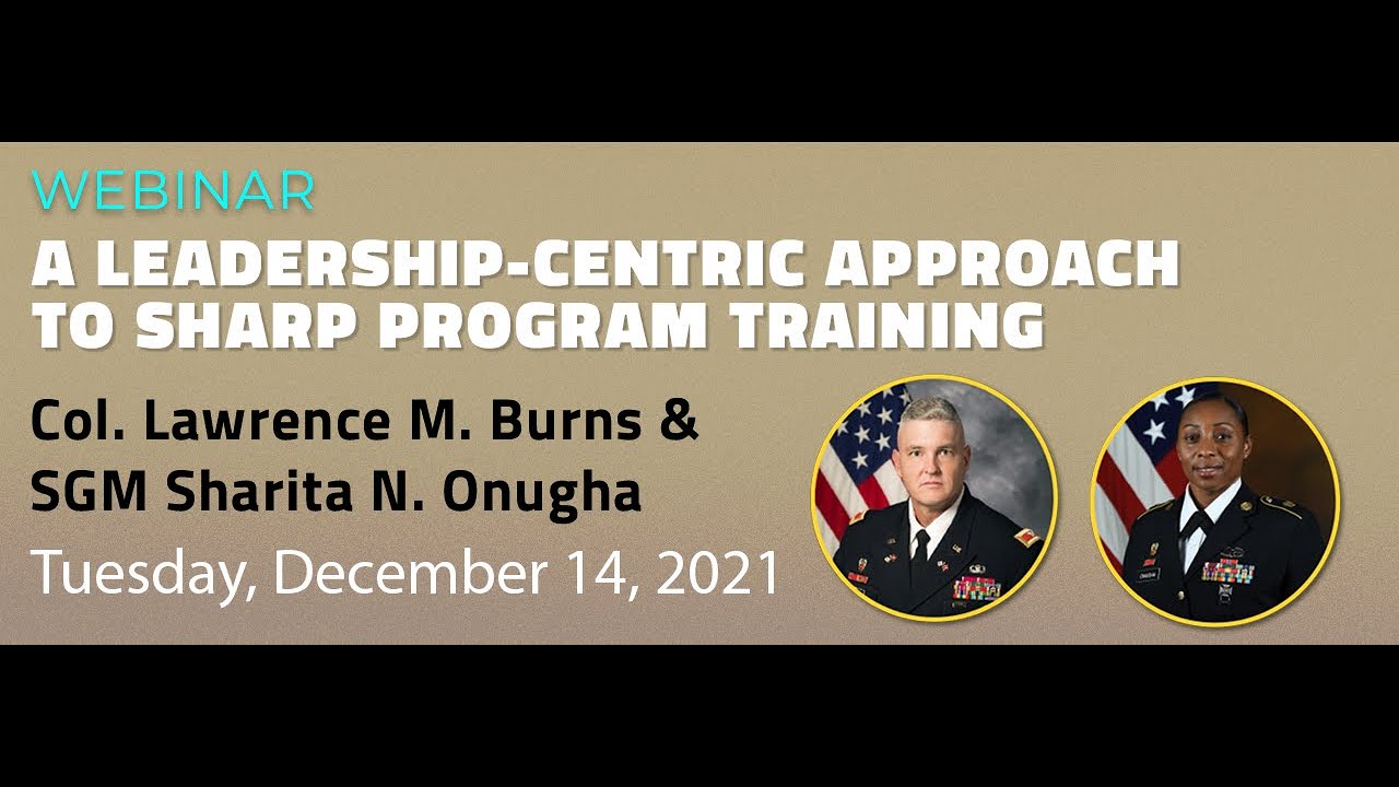 SHARP Program Training