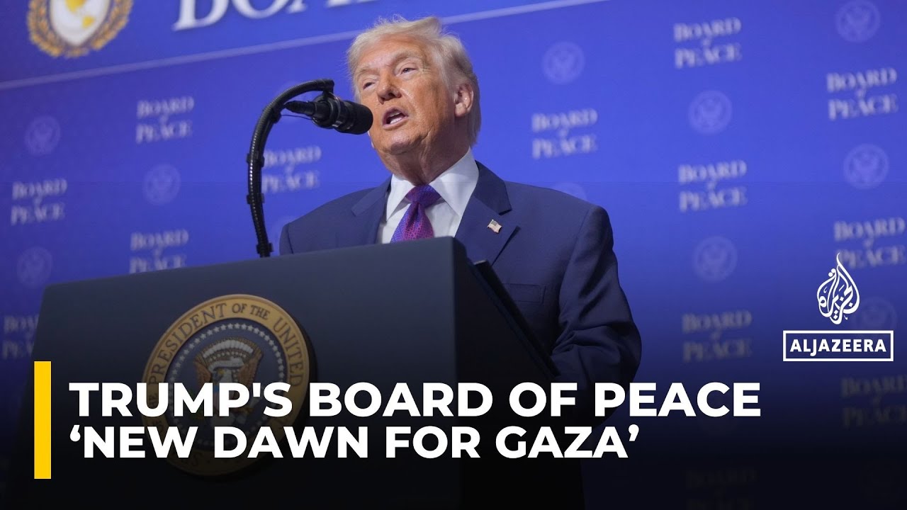 Board of Peace: Trump claims ‘war in Gaza is over’ despite repeated ceasefire violations