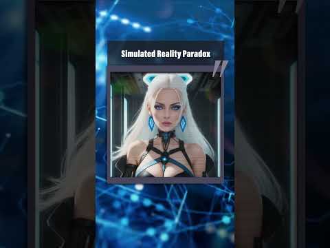 The Simulated Reality Paradox: Are We Living in a Computer Game?  #shorts #simulationtheory #reality