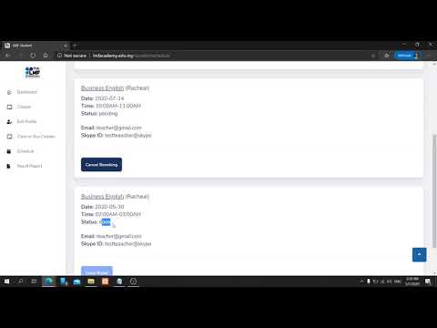 LMF E-Learning Portal - Students Result & Report