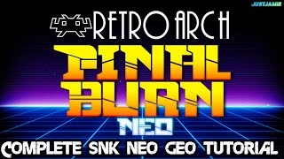 Retroarch☆Neo Geo Emulation Setup Guide #retroarch #snk #neogeo