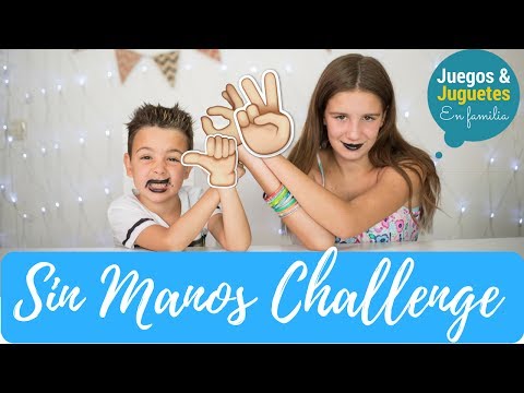 👉 RETO sin MANOS Challenge ✌☝ 🙌  Juegos y Juguetes en Familia