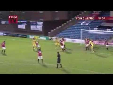 Best own goal Steven Gardner (Frickley Athletic) vs. FC Utd of Manchester