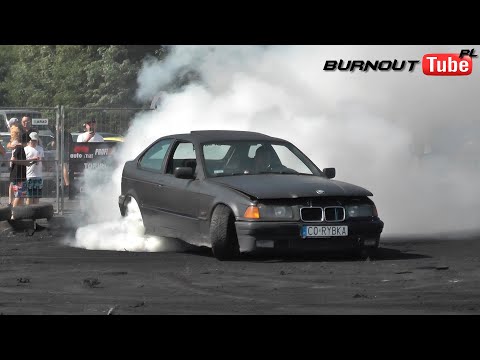 Eliminacje pokazu mocy klasa STREET BMW E36 320 "CO RYBKA" - 24 Ogólnopolski Zlot BMW Toruń 2022
