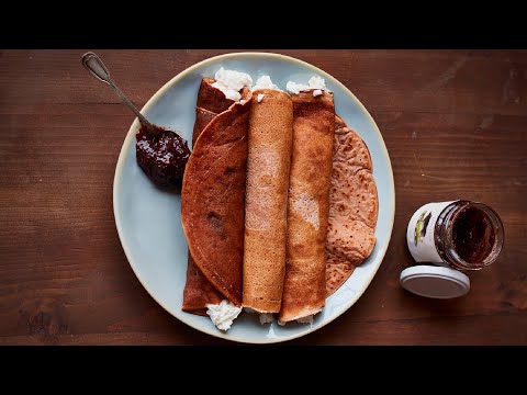 Chestnut Pancakes - the perfect sweet treat for the holidays