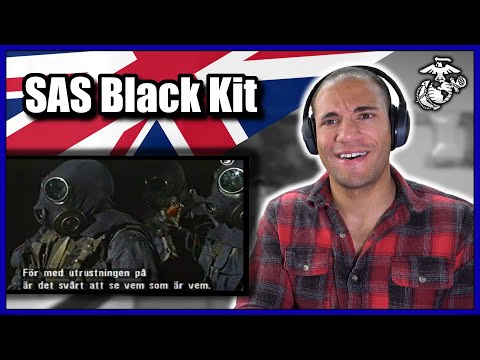 Marine reacts to the British SAS "Black Kit"