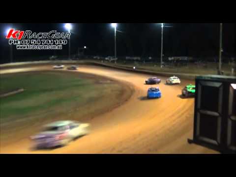 Production Sedans - Heat 5 - QLD Title - Gympie Speedway - 21.04.12