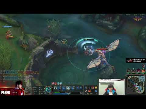 Faker - Hecarim Jungler - 8.22 - Full Game - LOL #89
