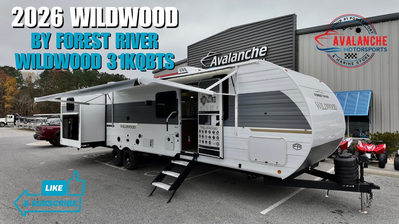 2026 Wildwood 31KQBTS walkthrough &mdash; Avalanche Motorsports