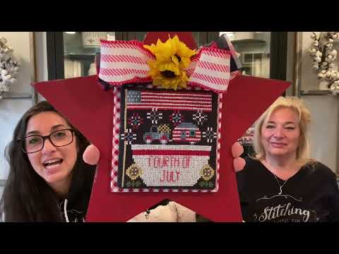 Flosstube #254:Priscilla & Chelsea-The Real Housewives of Cross Stitch