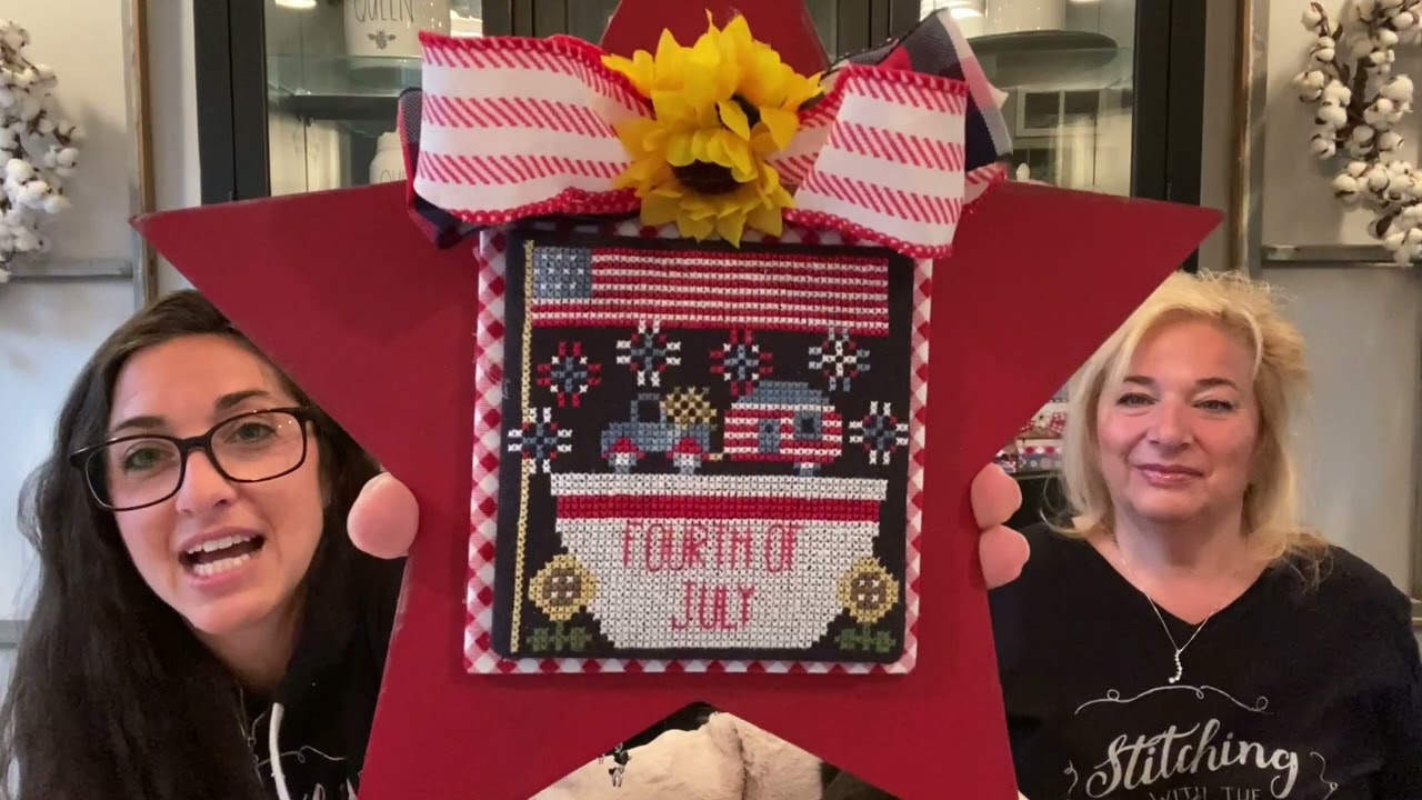 Flosstube #254:Priscilla & Chelsea-The Real Housewives of Cross Stitch