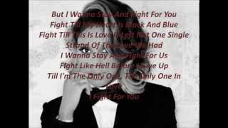 Tamar Braxton-Stay And Fight Lyrics