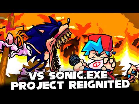 FNF | SONIC.EXE 2025!? - VS Sonic.EXE Project Reignited | (GAME OVER) (CUTSCENE) (SECRET)