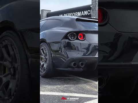 Ferrari GTC4 Lusso Fi EXHAUST Aggressive Sound X Butler Tires and Wheels