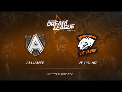 Alliance vs VP.Polar, DreamLeague Season 2, Day 2, Game 1, Match 1