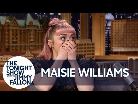 Maisie Williams Leaks Game of Thrones "Spoiler" on The Tonight Show