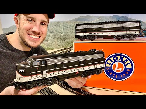 My FIRST LIONEL Legacy Train - Reading & Northern F9 Locomotive