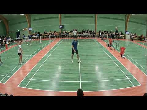 Brian Yang (CAN) vs Ditlev Jaeger Holm (DEN)-Aug 2021 Denmark Badminton League GBK vs Værløse