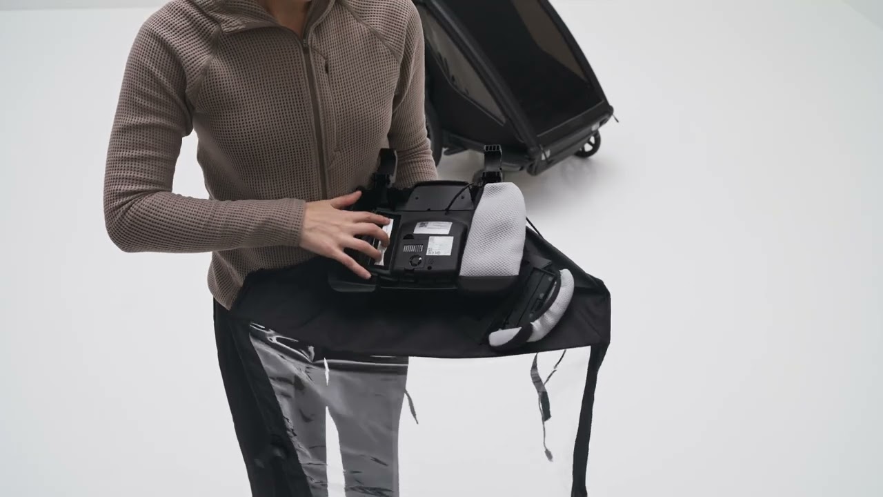 How to change filter on Thule Chariot air purifier cover