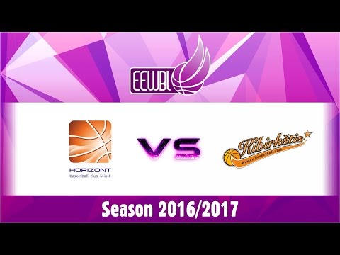 Horizont Minsk vs Kibirkstis - EEWBL 06.01.17. Vilnius