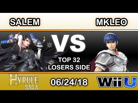 Hyrule Saga - Liquid MVG | Salem (Bayonetta) Vs. Echo Fox MVG | MKLeo (Marth) Top 32 Losers Side