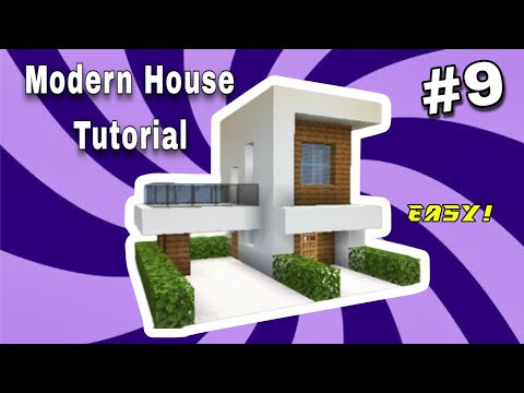 Easy Modern House Tutorial in Minecraft