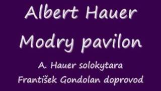 Albert Hauer Modrý pavilon Albert Hauer Modrý pavilon