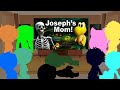Sml kids reacts to joseph's mom // gacha club //  sml