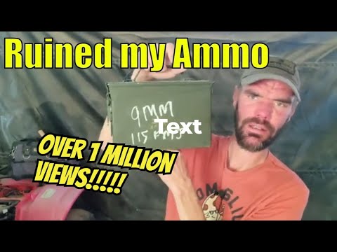 How I RUINED My Stockpile Ammo Stash