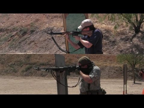 FG-42 vs BAR in the 2 Gun Action Challenge Match