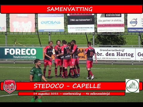 Samenvatting SteDoCo - Capelle (14/08/21, oefenwedstrijd)