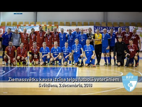 02.12.2018 Ziemassvētku kausa izcīņa telpu futbolā veterāniem