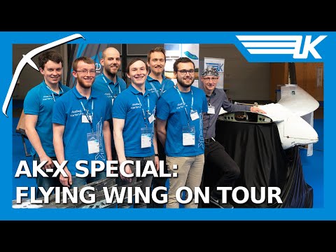 Our Flying Wing at AERO Friedrichshafen - AK-X Special