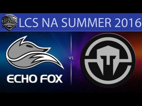 [LoL VODs] FOX vs IMT Game 1 | LCS NA Summer 2016 (19.06.2016) - Echo Fox vs Immortals