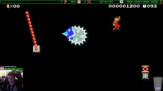 Super Mario Maker - The worst boss fight ever in old 2015 0% level