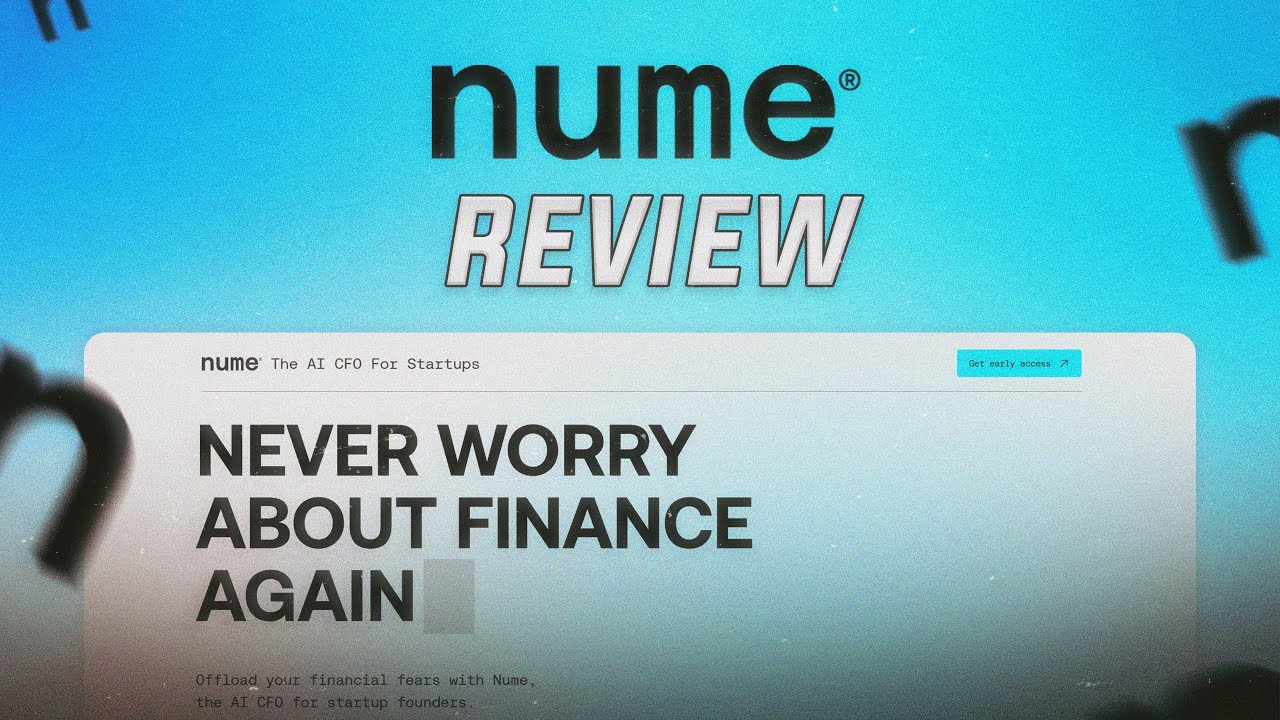 Meet Your AI CFO | Nume Review for Startups &amp; Founders