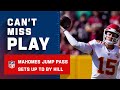 Patrick Mahomes Busts Out The Jump Pass
