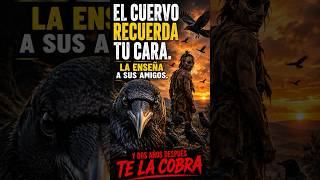 🦅 El cuervo recuerda tu cara. La enseña a sus amigos. Y dos años después te la cobra. #cuervo