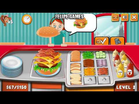 Burger Time Grill Video