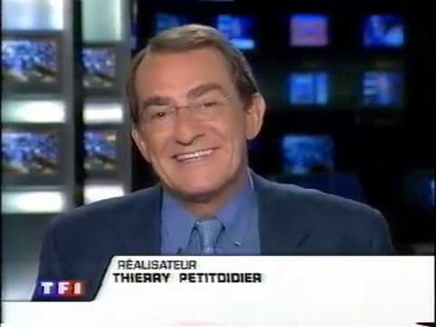 Fin JT TF1 13h du 24 août 2004 (Jean-Pierre Pernaut)
