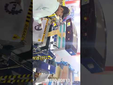 Hot Foil Leaf Printing With Die Cutting Machine